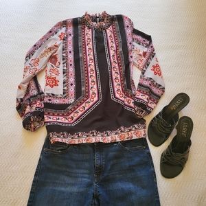 CUTE Long Sleeve Lightweight Blouse